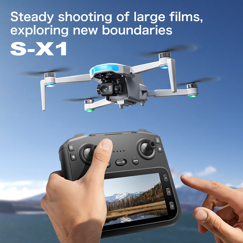 Drone Aereo Originale S-X1 GPS - Drone Gimbal Brushless recensione e prezzo